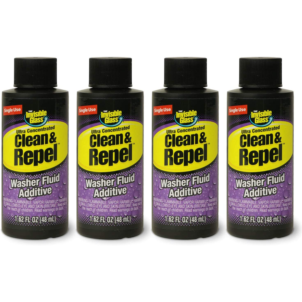 
                  
                    Four of Invisible Glass Clean & Repel Washer Fluid Additive
                  
                